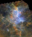 La Via Lattea infrarossa vista da Herschel