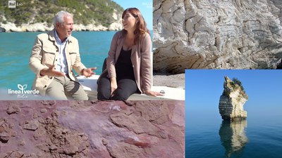 Il prof. Michele Morsilli ospite a Linea Verde Italia: la Geologia del Gargano raccontata in TV