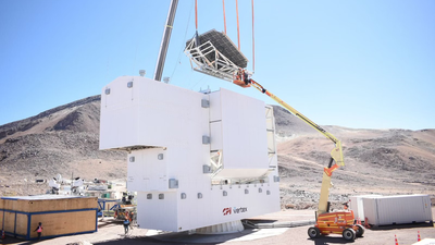 Prima luce per il Large Aperture Telescope di Simons Observatory